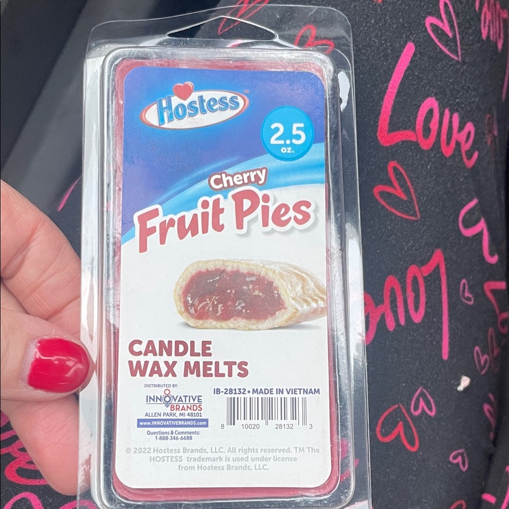 Hostess Cherry Fruit Pies Candle Wax Melts